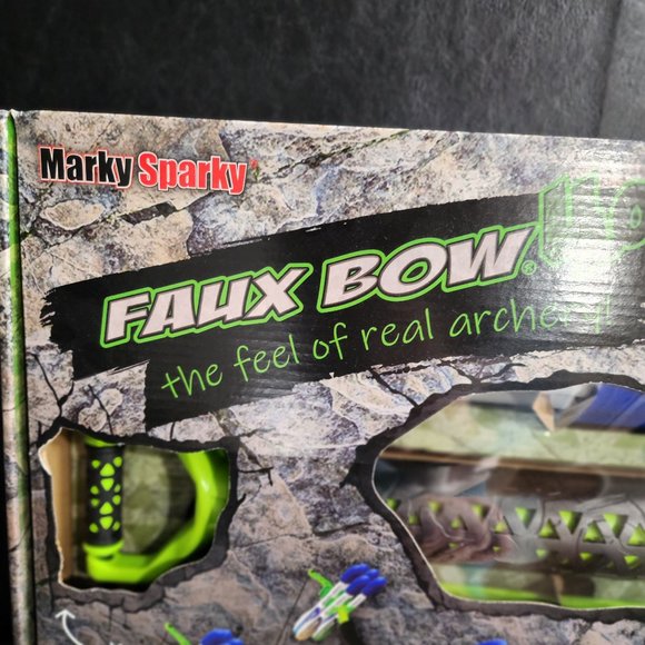 Faux Bow 4.0 Lizardite, Marky Starky The Feel of Real Archery Toy Ages 8 Plus - Picture 3 of 10
